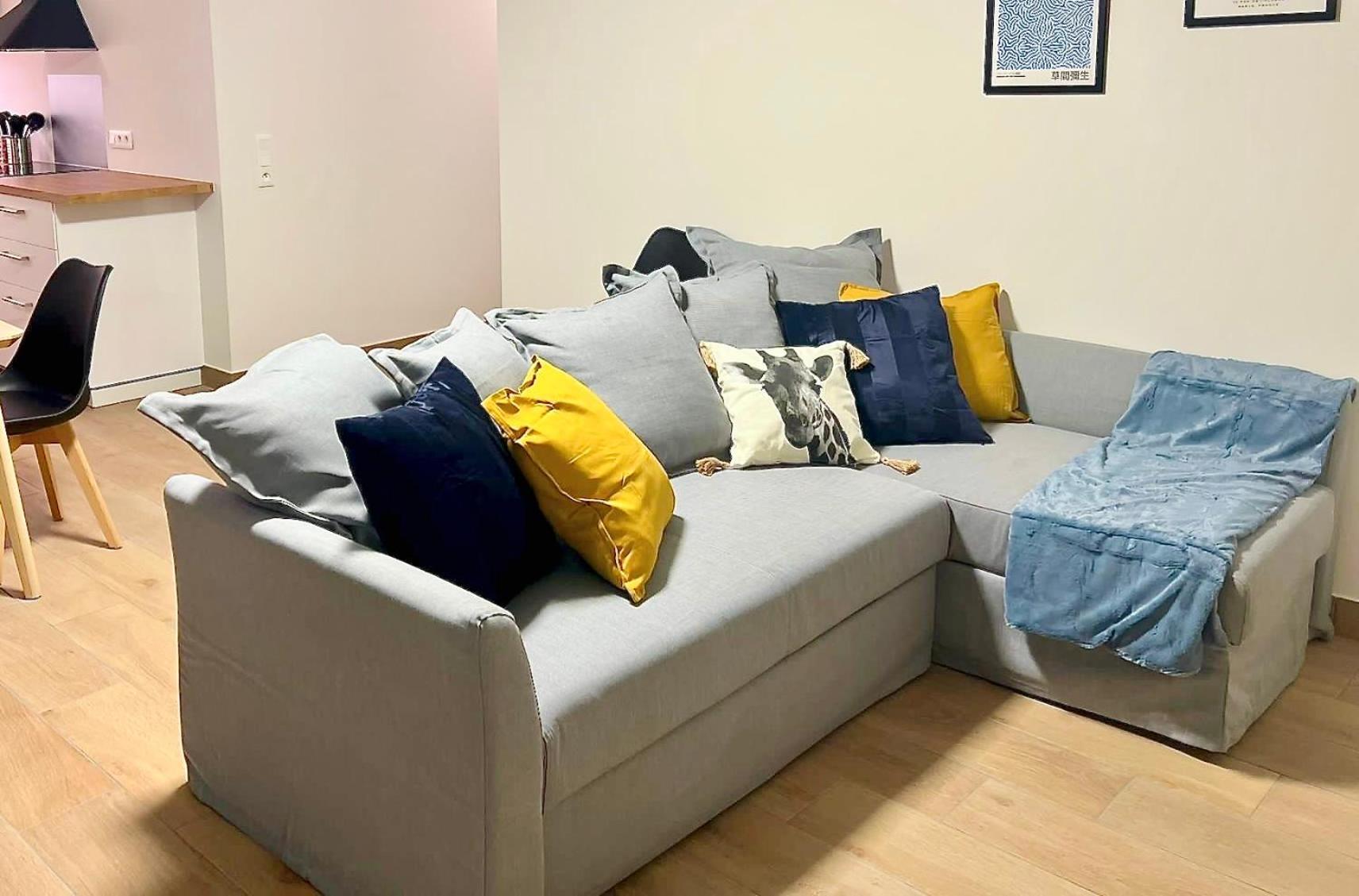 Grand Appart Neuf Lumineux, Parking Gratuit, 10 Min Centre Strasbourg Bagian luar foto